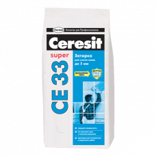 Затирка CERESIT CE33 (ЦЕРЕЗИТ СЕ33) сиена (2 кг)